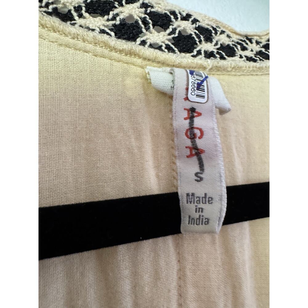 Raga Anthropologie Montana Plunge Maxi Dress Oversized Size Small - Picture 13 of 14